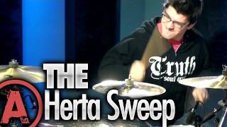 Cobus Potgieter Drum Lessons The Herta Sweep [upl. by Alrep267]