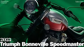 2025 Triumph Bonneville Speedmaster  Classic Style Meets Modern Performance [upl. by Fabiolas]