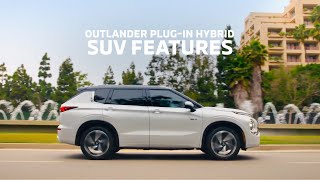 Mitsubishi Outlander Plugin Hybrid SUV Features  Mitsubishi Motors [upl. by Sorrows]