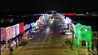 Downtown Rochester MI Holiday Lights [upl. by Mayne]