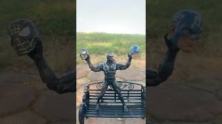 Captain America amp Black Spidey Tease Venom  Marvel Toys [upl. by Coheman]