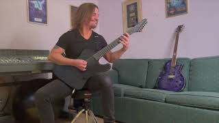 ESP LTD Phoenix7B Black Metal Demo by Erkka Korhonen [upl. by Yurik]