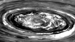 Enormous Vortex On Saturn Snapped By Spacecraft  Video [upl. by Acnaiv]