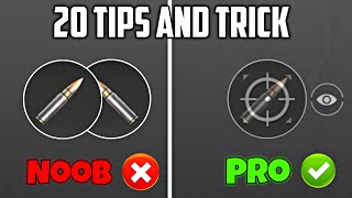 15 TIPS AND TRICKS THAT WILL MAKE YOU PRO IN PUBGBGMI  NOOB TO PRO  EVERYONE SHOULD KNOW • [upl. by Resor]