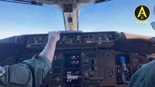 KC767 take off and initial climb [upl. by Arthur]