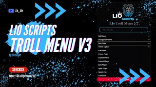 QBCORE Best Fivem Server Side Troll Menu  Lio Troll Menu V3 [upl. by Walford777]