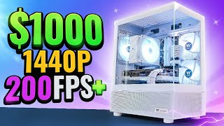 Literally the Best 1000 Gaming PC Build [upl. by Tnarg]