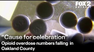 Opioid overdose numbers falling in Oakland County [upl. by Naji]