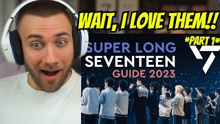 WHO ARE THEY SUPER LONG SEVENTEEN GUIDE 2023  INTRO 1  REACTION [upl. by Lovich]