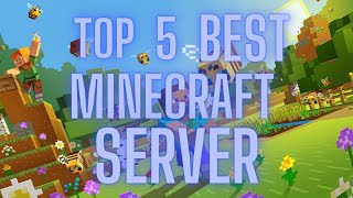 TOP 5 BEST MINECRAFT SERVERS FOR TLAUNCHER [upl. by Guillemette]