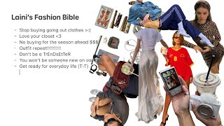 tips that are in my fashion bible [upl. by Romonda477]