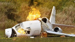 The Deadliest Private Jet Crashes In History [upl. by Niffirg]