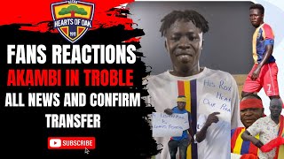 Accra hearts of oak NewsWhy Akambi was AttackedConfirm Transfers Match DetailsFans Demonstration [upl. by Ydniahs545]