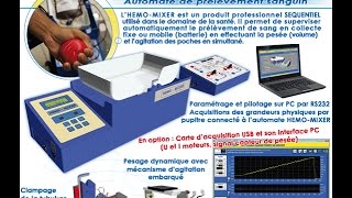 HEMOMIXER  Automate de prélèvement sanguin SSI STI2D CPGE [upl. by Haila49]