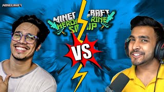 UjjwalGamer VS GamerFleet 🤯 in HEROBRINE SMP  Highlight [upl. by Prader]