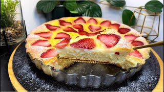 Torta cremosa fragole e crema pasticciera🤩‼️troppo buona👌😋 [upl. by Malek]