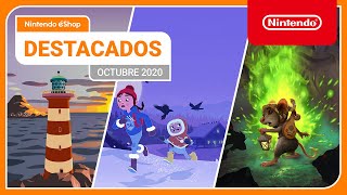 Destacados de Nintendo eShop Octubre de 2020 [upl. by Alyakcm]