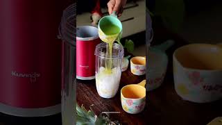 Virgin Pina Colada Recipe kuvings youtube juice blender [upl. by Hnah686]