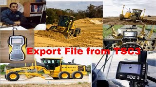 How to Exporting amp Synchronizing field data from Trimble Controler TSC3 GPS in اردو amp हिंदी [upl. by Clift819]