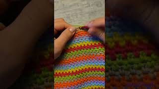 Linen Stitch Color Crochet Pattern Idea shorts diyknitting viral handmade crocheting [upl. by Paske]