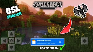 Bsl Shader for Minecraft Pocket Edition  120 🤯  Render Dragon [upl. by Story]