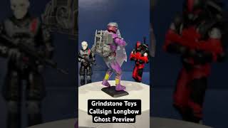 Grindstone Toys Callsign Longbow Ghost Preview gijoecollector [upl. by Olimac864]