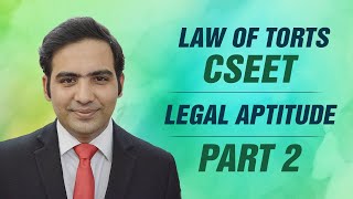 Law of Torts Part 2 Elements of Tort  CSEET  Explained by Advocate Sanyog Vyas [upl. by Deonne826]