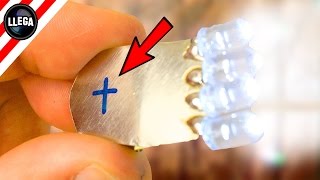 🔴 3 COSAS iNCREIBLES Que Podemos Hacer con Diodos LED  LlegaExperimentos  Experimentos Caseros [upl. by Saimerej]