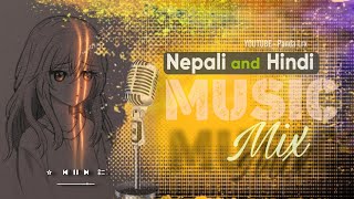 Nepali and Hindi Mixed Songs  Mashup Songs  Pandalrx [upl. by Yrrad167]