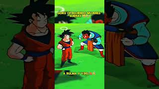 Goku ofreciendo mujeres ajenas 🤣😂 dragoball [upl. by Ainna]