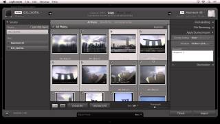 Lightroom 5 Importing Your Images  Adobe Lightroom [upl. by Simeon]