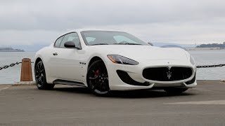 2013 Maserati GranTurismo Sport Road Test and Review  Epic Exhaust [upl. by Ydnem689]