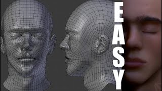 Modeling the Human Head Made Easy [upl. by Colp]