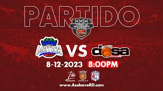 PARTIDO TBS LA VEGA MATICA VS DOSA  8122023 [upl. by Eerrehc]