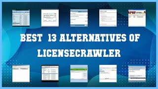 LicenseCrawler  Best 13 Alternatives of LicenseCrawler [upl. by Esinej]