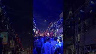 Biggest Lesar light show in chandannagar ✨🤟👌 youtubeshorts everyone shorts youtubeshorts reels [upl. by Atnovart111]