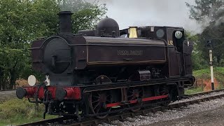 ￼ London Transport L92 Class 5700 Pannier Tank originally GWR No 5786 At Cranmore [upl. by Lux128]