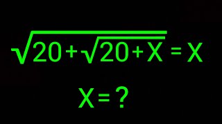 A Nice Algebra Equation  Math Olympiad Problem [upl. by Selda]