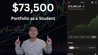 My 73000 Student Portfolio  Wealthsimple Trade Dividend amp ETF Investing [upl. by Ullyot]