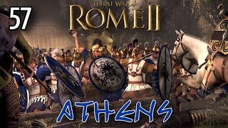 Total War Rome 2  Athens Campaign  57  Taking the East Coast [upl. by Olia]