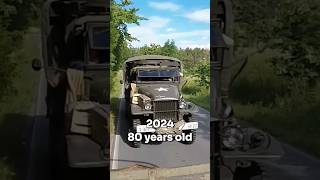 GMC CCKW 353  Now  Then 🇺🇲 gmc gmctrucks ww2 ww2history [upl. by Moberg]