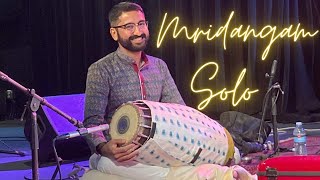 Mridangam Tani  Mrudangam Solo  Akshay Anantapadmanabhan [upl. by Selima]