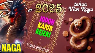 Shio NAGA di tahun 2025  peruntungan SHIO NAGA di th Ular Kayu  Imlek 2576 [upl. by Goggin]