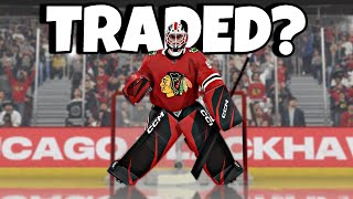 NHL 24 Goalie Be A Pro 35  TRADED NEW TEAM [upl. by Lekkim]