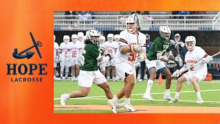 Hope vs Southwestern  Mens Lacrosse 33122  NCAA D3 Lacrosse [upl. by Arihaz]