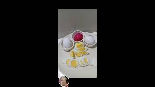 Satisfying Slice Egg Crack Boiled and Peeling ASMR🥚💯 [upl. by Gord378]