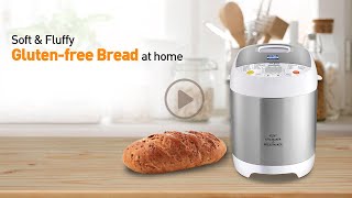 Homemade GlutenFree Bread Recipe with KENT Atta Maker and Bread Maker [upl. by Dollar206]