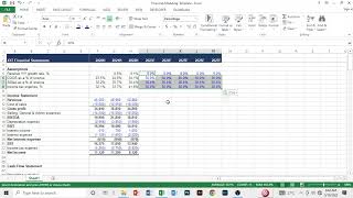 30 Income Statement  Forecasts [upl. by Sivam]