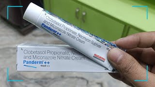 🔴Panderm Cream 15gm  Clobetasol Propionate Neomycin Sulphate and Miconazole Nitrate Cream [upl. by Belsky]