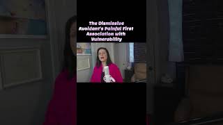 Why A Dismissive Avoidant Is Hardwired to Avoid Vulnerability avoidantattachment [upl. by Roderigo]